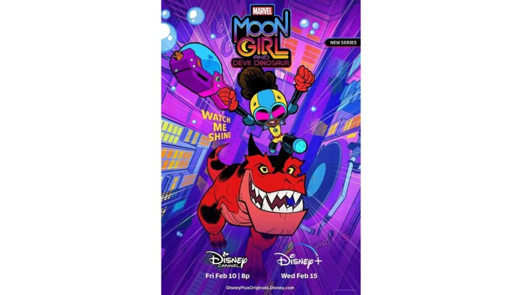 “Marvel’s Moon Girl and Devil Dinosaur” on Disney Channel