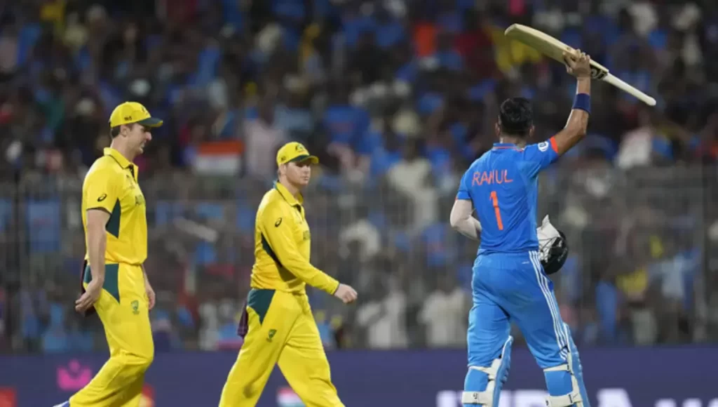 India defeated Australia in its first match