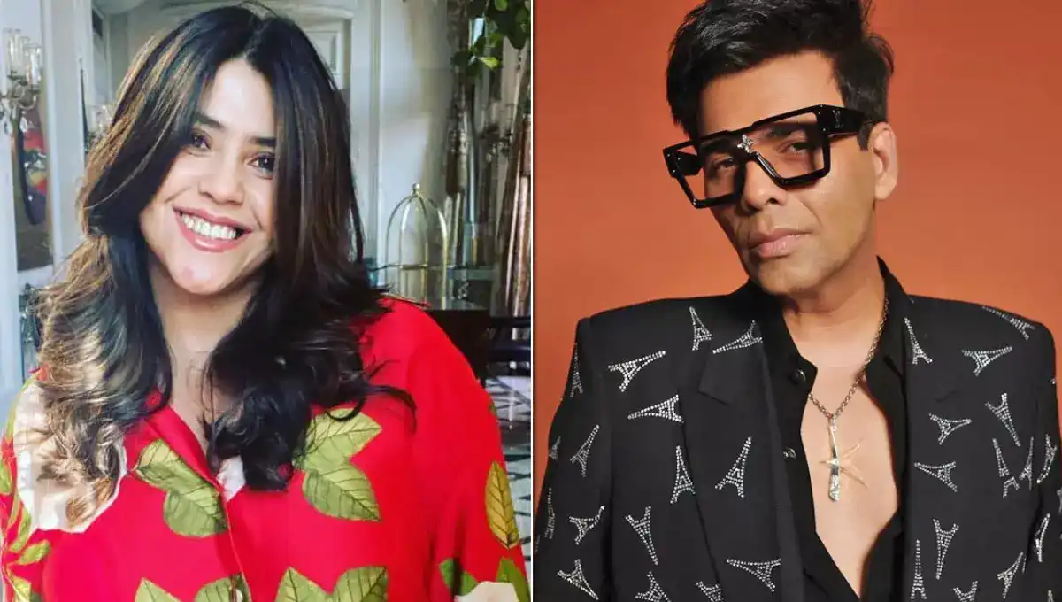 Ekta Kapoor and Karan Johar reacts