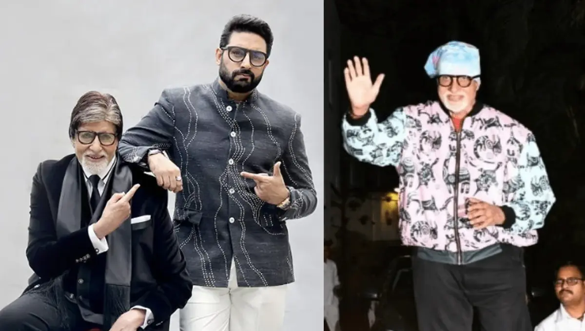 Abhishek Bachchan wished father Amitabh Bachchan on his 81st birthday