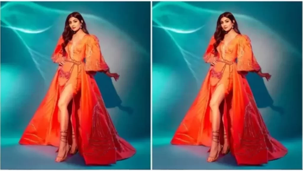 Shilpa Shetty: The color for this day is Orange