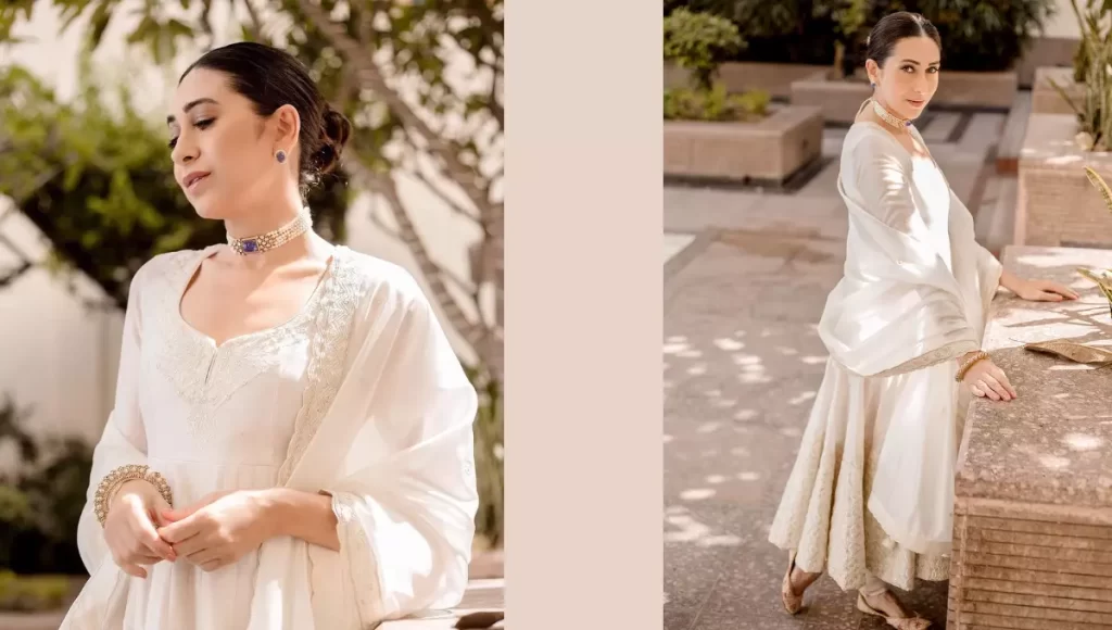 Karisma Kapoor: The color for this day is White