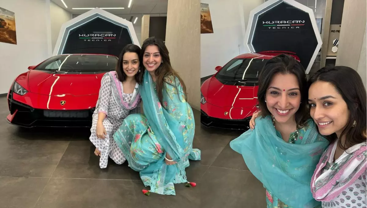 Shraddha Kapoor Purchases a $4 million Lamborghini