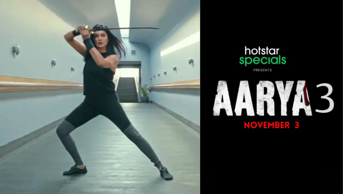 Sushmita Sen announces release date of Aarya 3