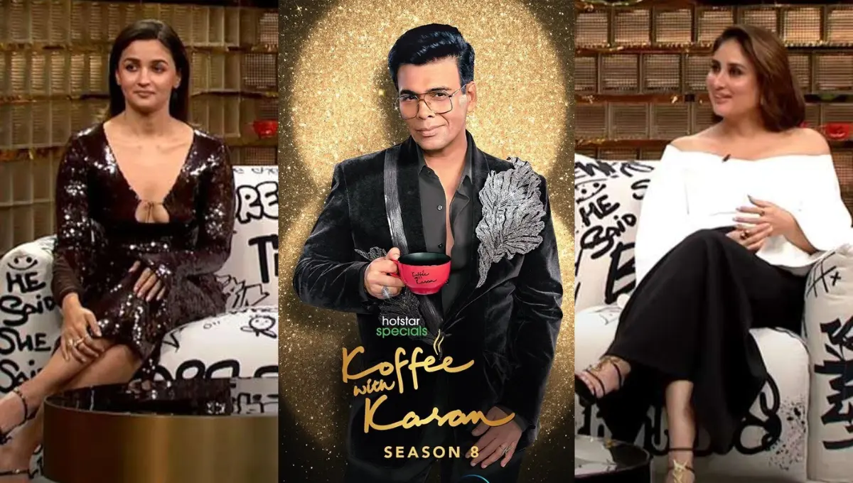Did you like Kareena Kapoor and Alia Bhatt's glitzy look for Koffee With Karan Season 8?