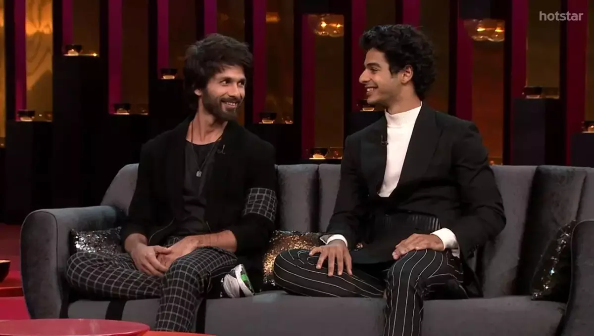 Ishaan Khatter says he and Shahid Kapoor don't have a "typical" sibling bond: "He is like a father figure"