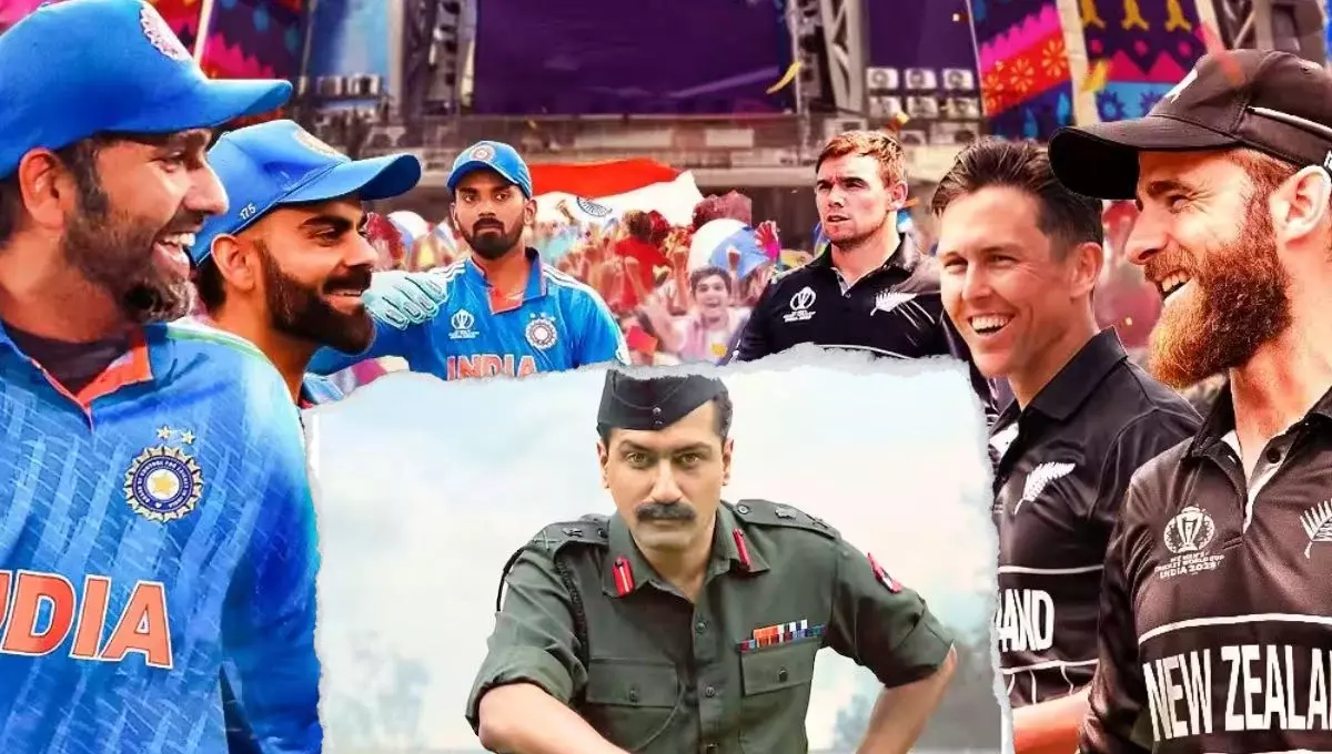 'Sam Bahadur' song played during India-New Zealand semi-final
